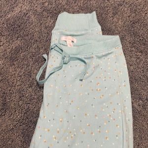 Fleece line pajama set- never worn